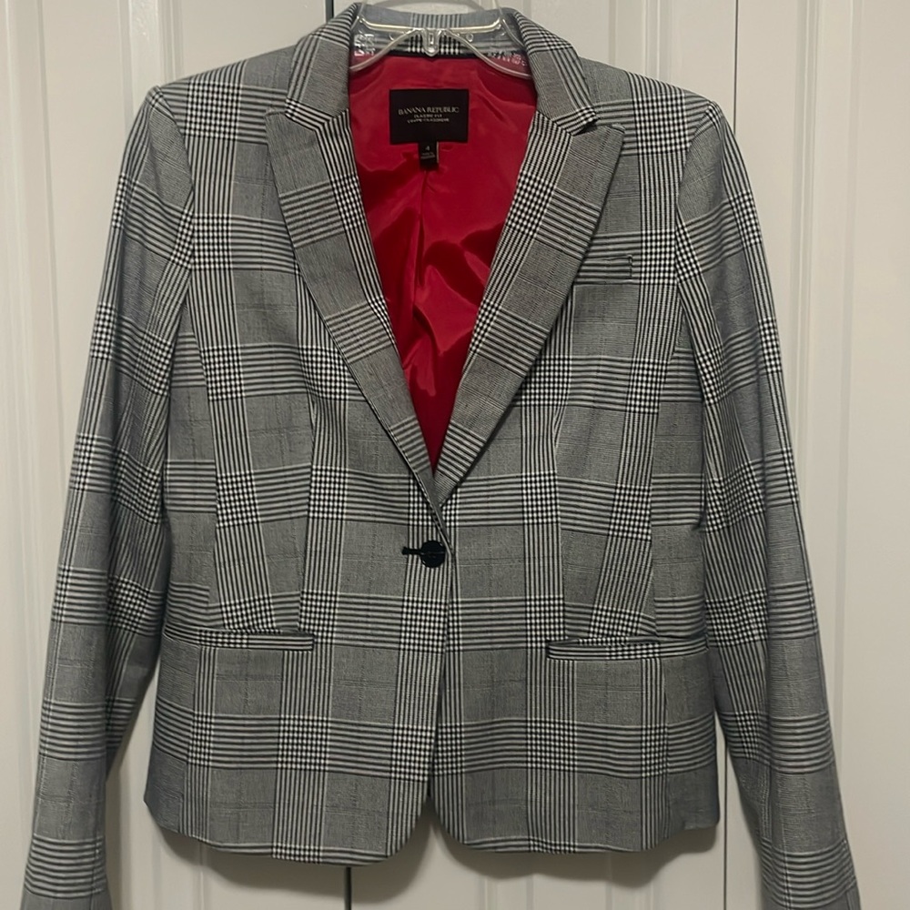 Banana Republic Classic Fit Blazer SZ4